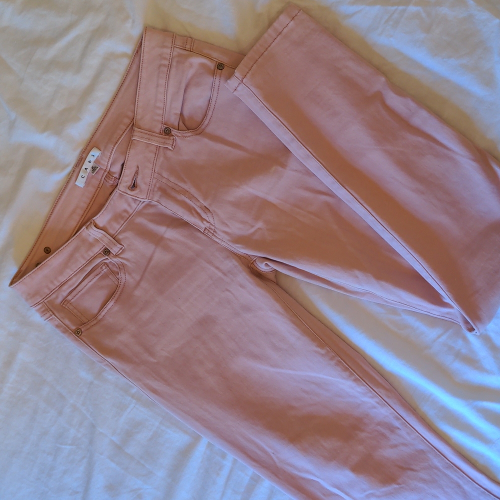 Cabi pink denim